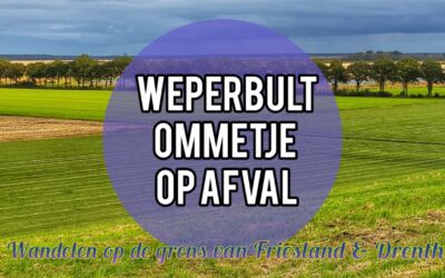 Weperbult – ommetje lopen op de grens van Friesland